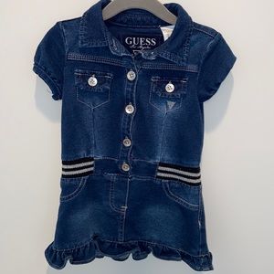 Guess Toddler Girl Stretch Denim Dress